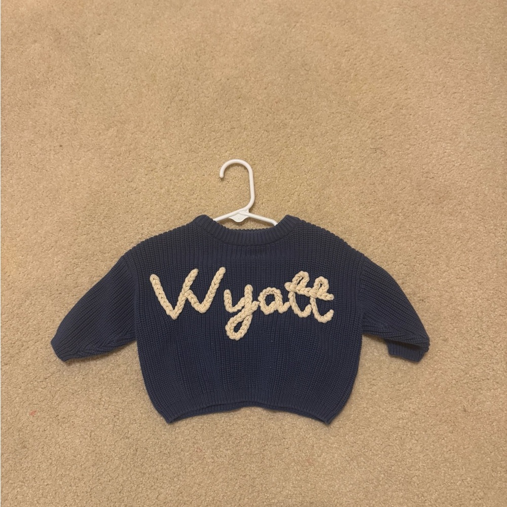 Navy Blue Sweater